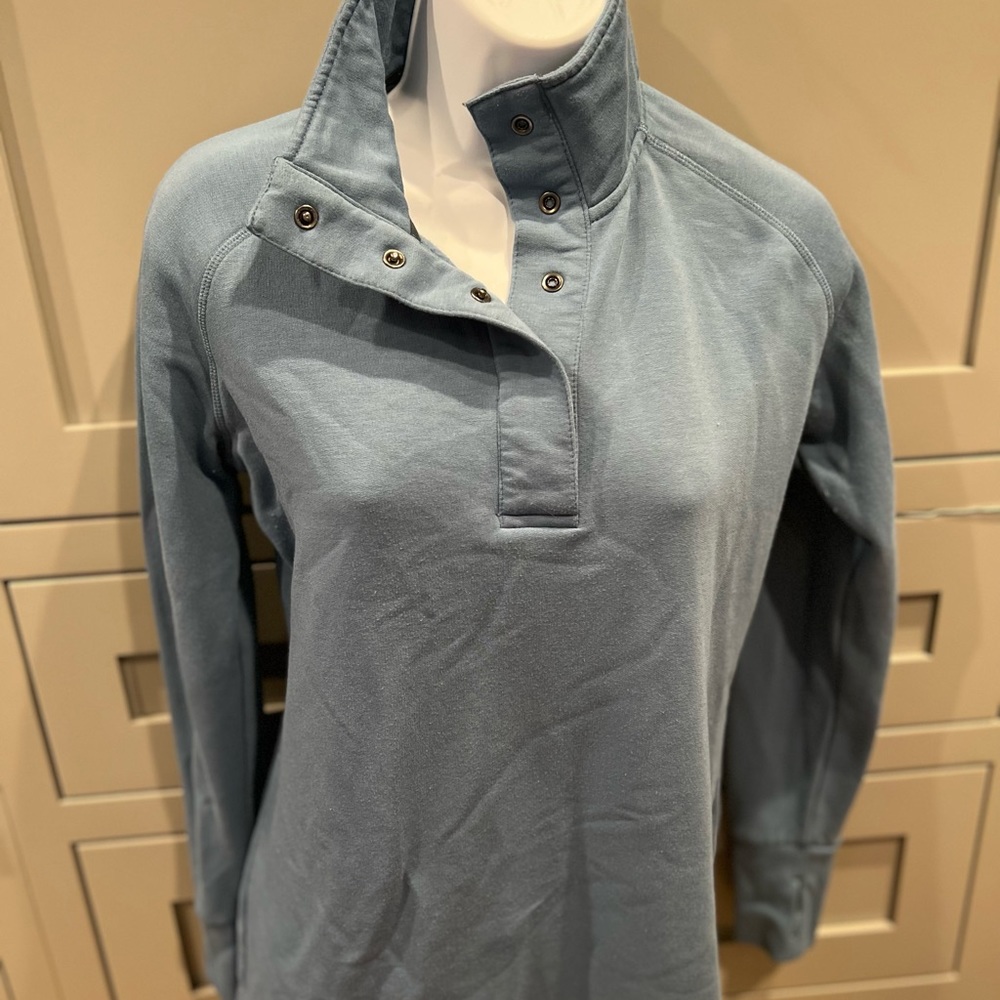Freefly 1/4 button sweatshirt